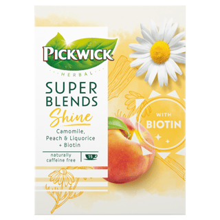 pickwick super herbal blends shine packshot